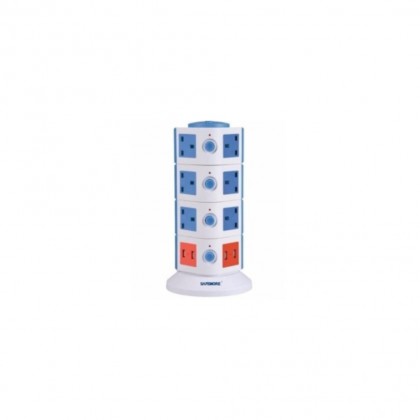 SafeMore SM-2U004 4 layer Outlets Power Strips with 2 or 4 USB Charging Ports SafeMore SM-2U004 4 layer Outlets Power Strips with 2 or 4 USB Charging Ports