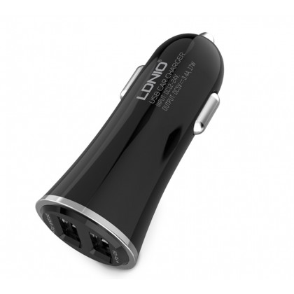 LDNIO DL-C28 3.4A 2 ports USB Car Charger with Andriod Cable for Smartphone & Tablet LDNIO DL-C28 3.4A 2 ports USB Car Charger with Andriod Cable for Smartphone & Tablet