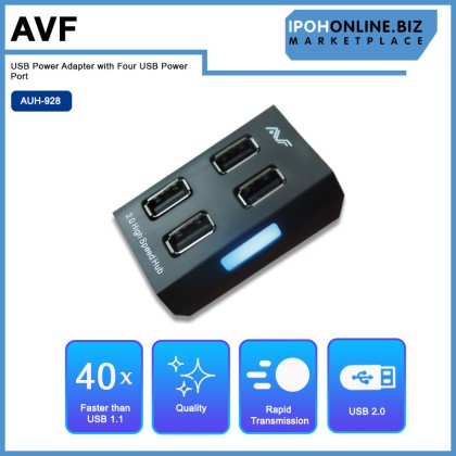 USB Power Adapter with Four USB Power Port
