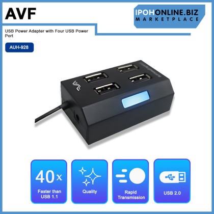 USB Power Adapter with Four USB Power Port