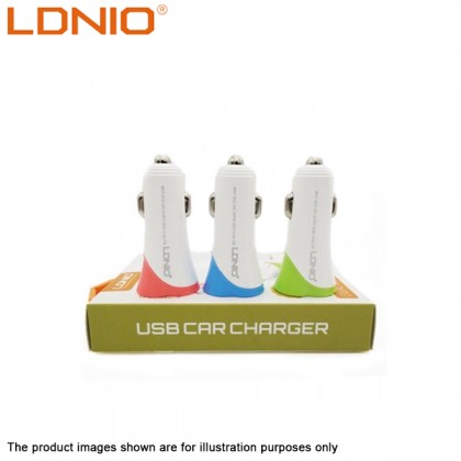 LDNIO C332 Simple Powerful In-Car Charger 3.4A 2 USB Output  