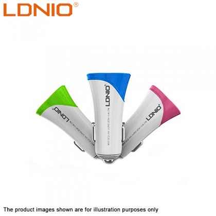 LDNIO C332 Simple Powerful In-Car Charger 3.4A 2 USB Output  