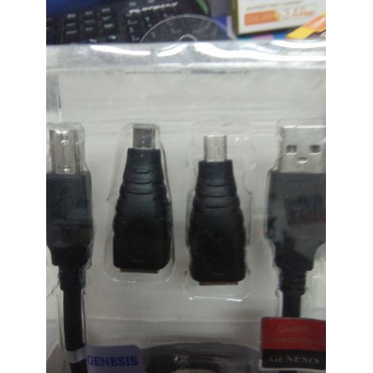Genesis Charging Cable-Connector Data Charge Cable