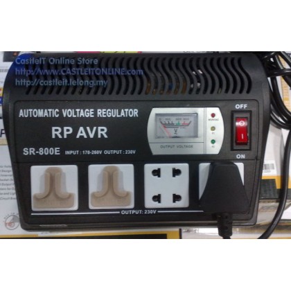 RIGHT POWER AVR 6 in 1 SR-800E Automatic Voltage Regulator