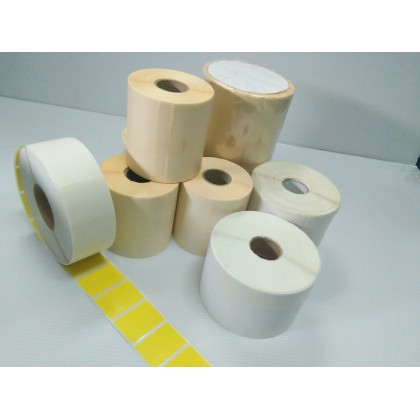 10 Rolls 60mm x 50mm  Blank Barcode Label Sticker ( 1000 pieces each roll ) 60 x 50