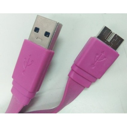 AVF S-Smartphone 3 Micro USB 3.0 5Gbps Super Speed Sync & Charge Cable - Purple