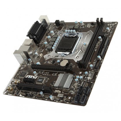 MSI H110M PRO-VHL LGA 1151 Intel H110 Parallel Serial VGA HDMI SATA 6Gb/s  USB 3.1 Micro ATX Motherboard