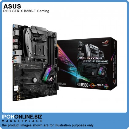 Asus ROG STRIX B350-F Gaming AMD RYZEN AM4 DDR4 HDMI M.2 USB 3.1 ATX B350 Gaming First Technology Motherboard Asus ROG STRIX B350-F Gaming AMD RYZEN AM4 DDR4 HDMI M.2 USB 3.1 ATX B350 Gaming First Technology Motherboard