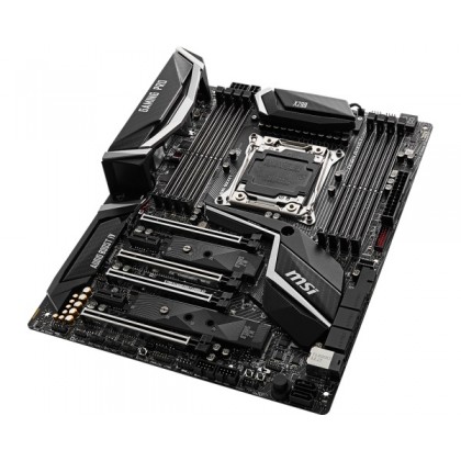 MSI X299 Gaming Pro Carbon AC Intel Core X series LGA 2066 Wifi Bluetooth DDR4 SATA 6Gb/s USB 3.1 SLI ATX Motherboard MSI X299 Gaming Pro Carbon AC Intel Core X series LGA 2066 Wifi Bluetooth DDR4 SATA 6Gb/s USB 3.1 SLI ATX Motherboard