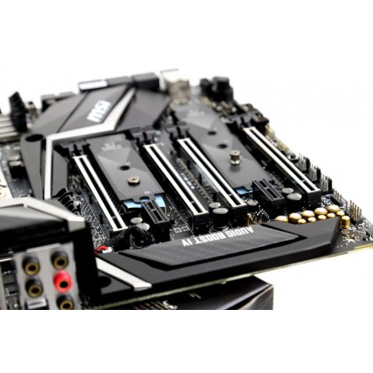 MSI X299 Gaming Pro Carbon AC Intel Core X series LGA 2066 Wifi Bluetooth DDR4 SATA 6Gb/s USB 3.1 SLI ATX Motherboard MSI X299 Gaming Pro Carbon AC Intel Core X series LGA 2066 Wifi Bluetooth DDR4 SATA 6Gb/s USB 3.1 SLI ATX Motherboard