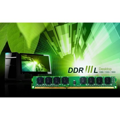 Silicon Power 8GB DDR3L 1600 Low Voltage + 1.5V UDIMM Desktop RAM - SP008GLLTU160N02