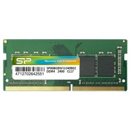 Silicon Power 8GB DDR4 2400 260-Pin SODIMM Laptop Memory - SP008GBSFU240B02