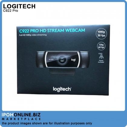 Logitech C922 Pro Stream 1080p Webcam