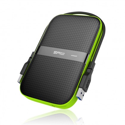 Silicon Power Armor A60 Shockproof & Water-resistant 1TB USB 3.0 Portable Hard Drive