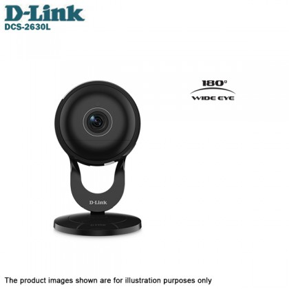 D-Link DCS-2630L Full HD Ultra Wide View 180-Degree Wi-Fi Camera D-Link DCS-2630L Full HD Ultra Wide View 180-Degree Wi-Fi Camera
