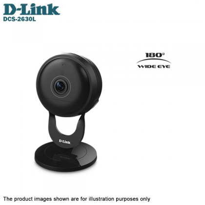 D-Link DCS-2630L Full HD Ultra Wide View 180-Degree Wi-Fi Camera D-Link DCS-2630L Full HD Ultra Wide View 180-Degree Wi-Fi Camera