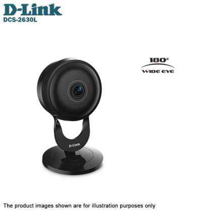 D-Link DCS-2630L Full HD Ultra Wide View 180-Degree Wi-Fi Camera D-Link DCS-2630L Full HD Ultra Wide View 180-Degree Wi-Fi Camera
