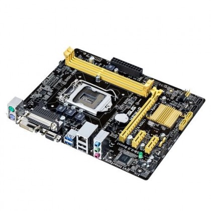 Asus H81M-D LGA 1150 DDR3 USB 3.0 DVI VGA Parallel Micro ATX Motherboard