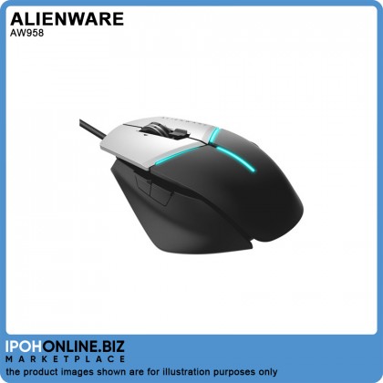 Alienware AW958 Elite 12000 DPI Gaming Mouse