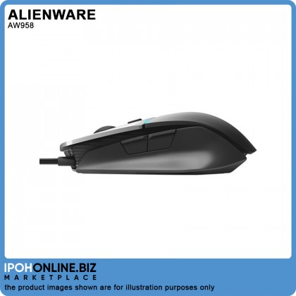 Alienware AW958 Elite 12000 DPI Gaming Mouse