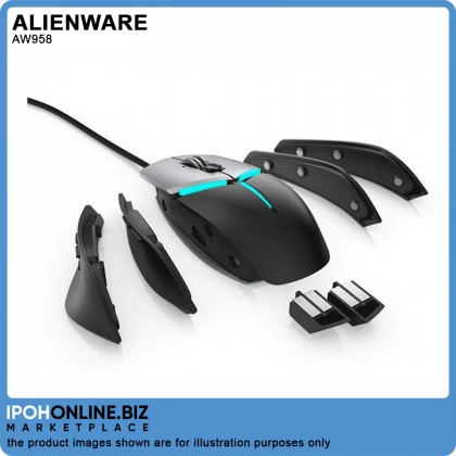 Alienware AW958 Elite 12000 DPI Gaming Mouse