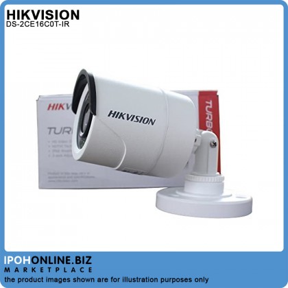 Hikvision DS-2CE16C0T-IR 1MP HD720P Fixed Mini Bullet Camera