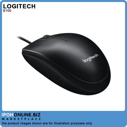 Logitech B100 Wired Mouse Logitech B100 Wired Mouse
