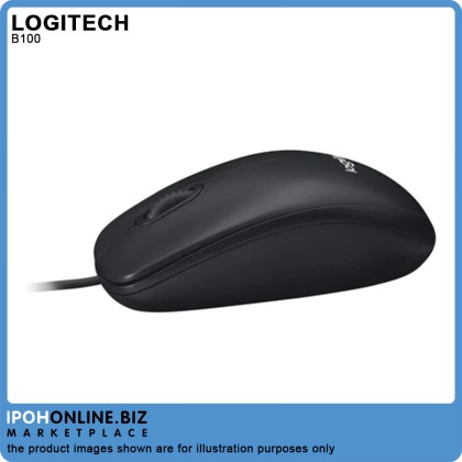 Logitech B100 Wired Mouse Logitech B100 Wired Mouse