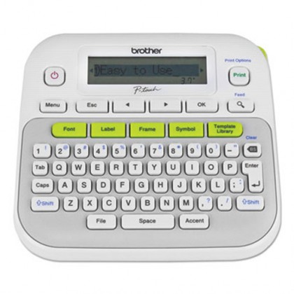 Brother PT-D210 Easy to Use P-Touch Label Maker - 2 Lines Brother PT-D210 Easy to Use P-Touch Label Maker - 2 Lines