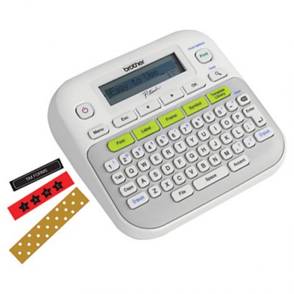 Brother PT-D210 Easy to Use P-Touch Label Maker - 2 Lines Brother PT-D210 Easy to Use P-Touch Label Maker - 2 Lines