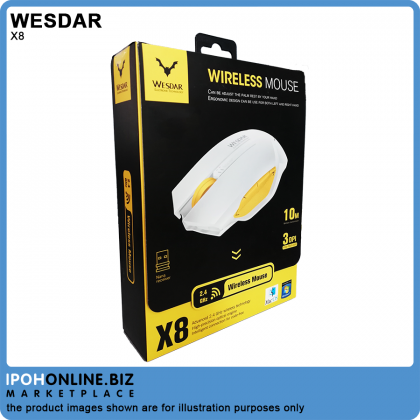 Wesdar X8 10M 3DPI 2.4GHz Wireless Mouse
