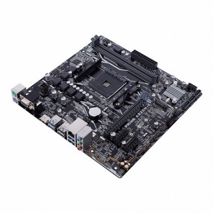 Asus Prime A320M-K AMD A320 AM4 Micro ATX Motherboard + AMD Ryzen 3 1200 4 Core 3.1 GHz (3.4 GHz Turbo) Desktop Processor + Mystery Gift