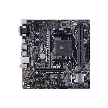 Asus Prime A320M-K AMD A320 AM4 Micro ATX Motherboard + AMD Ryzen 3 1200 4 Core 3.1 GHz (3.4 GHz Turbo) Desktop Processor + Mystery Gift