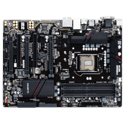 Gigabyte GA-Z170XP-SLI LGA 1151 DDR4 HDMI 4K SATA 6Gb/s USB 3.1 ATX Gaming Internet Mining Motherboard