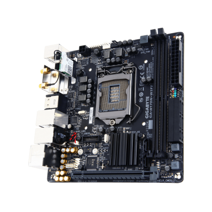 GIGABYTE LGA1151 Intel H170 DDR4 USB TYPE C HDMI WIFI Mini ITX Motherboard - GA-H170N-WIFI