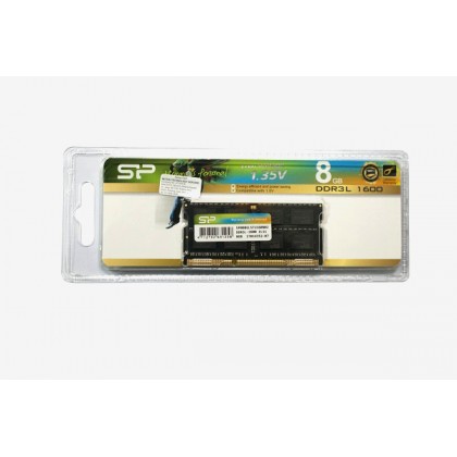Silicon Power 8GB DDR3L 1600 Low Voltage SODIMM Notebook RAM SP008GLSTU160N02