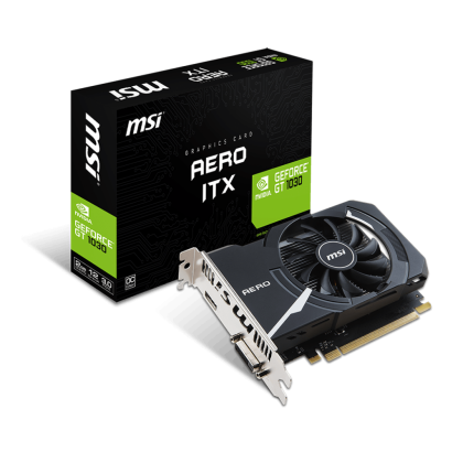 MSI NVIDIA GeForce® GT 1030  AERO ITX 2G OC Graphics Card
