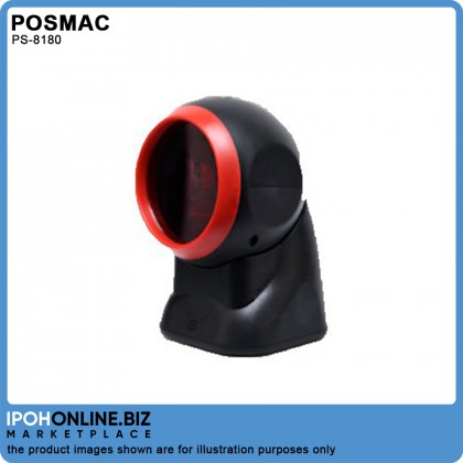 POSMAC PS-8180 OMNI Directional Barcode SANYO Laser Scanner