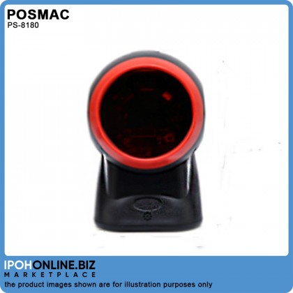 POSMAC PS-8180 OMNI Directional Barcode SANYO Laser Scanner