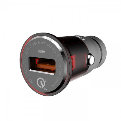 LDNIO C304Q Qualcomm 3.0 Quick Car Charger With Micro USB Cable + USB 3.0 Am To Type C  Cable - 1m