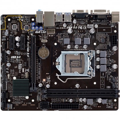 BIOSTAR HI-FI B150S1 D4 Intel B150 LGA 1151 DDR4 VGA DVI-D USB 3.0 Micro ATX Motherboard  + Intel Pentium G4560 3.5 GHz Dual-Core LGA 1151 Kaby Lake Desktop Processor + FREE Mystery Gift