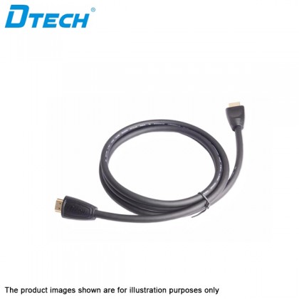 DTECH 3M HDMI to HDMI Cable Male to Male Cord Supports 3D 1080p Ethernet and Audio Return Channel