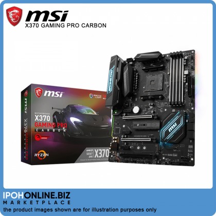 MSI X370 Gaming PRO Carbon AMD RYZEN DDR4 AM4 VR Ready HDMI 1.4 DVI-D USB 3.1 ATX Gaming Motherboard