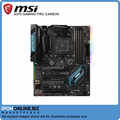 MSI X370 Gaming PRO Carbon AMD RYZEN DDR4 AM4 VR Ready HDMI 1.4 DVI-D USB 3.1 ATX Gaming Motherboard