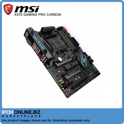 MSI X370 Gaming PRO Carbon AMD RYZEN DDR4 AM4 VR Ready HDMI 1.4 DVI-D USB 3.1 ATX Gaming Motherboard