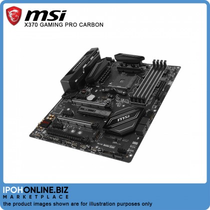 MSI X370 Gaming PRO Carbon AMD RYZEN DDR4 AM4 VR Ready HDMI 1.4 DVI-D USB 3.1 ATX Gaming Motherboard