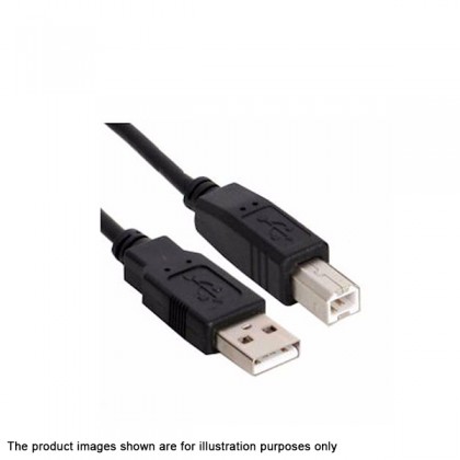 3m Black USB 2.0 Printer Cable 