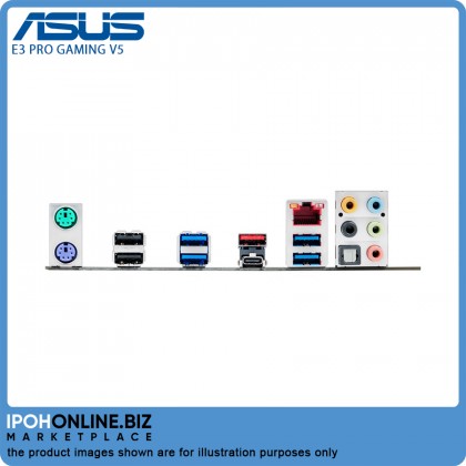 ASUS E3 PRO GAMING V5 LGA 1151 Intel Xeon C232 SATA 6Gb/s USB 3.1 USB 3.0 DDR4 ATX Motherboard