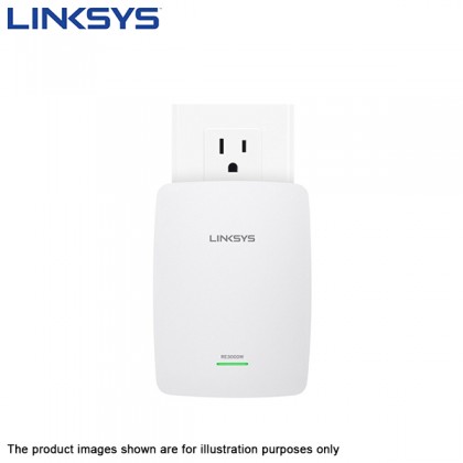 Linksys RE3000W N 300 Wi-Fi Range Extender Linksys RE3000W N 300 Wi-Fi Range Extender