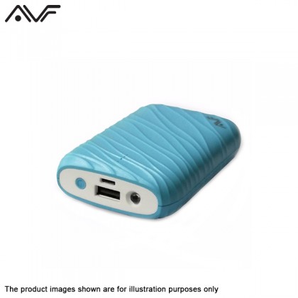 AVF Cobbiestone Portable Power Bank with 10400 mAH - Blue PowerBank